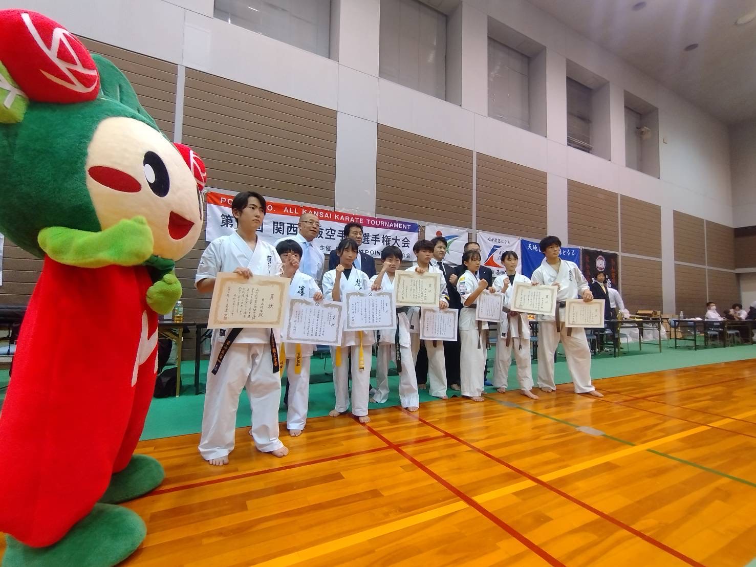 POINT＆K.O. 第19回 関西選抜空手道選手権大会　試合結果